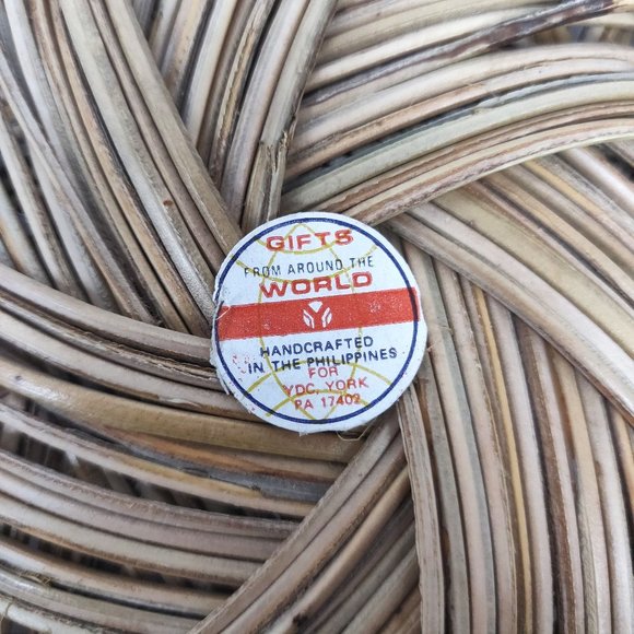 Vintage 1970s Chicken Baskets 3 Turkey Chick Calico Floral Wicker Lace Quilting - Picture 12 of 16